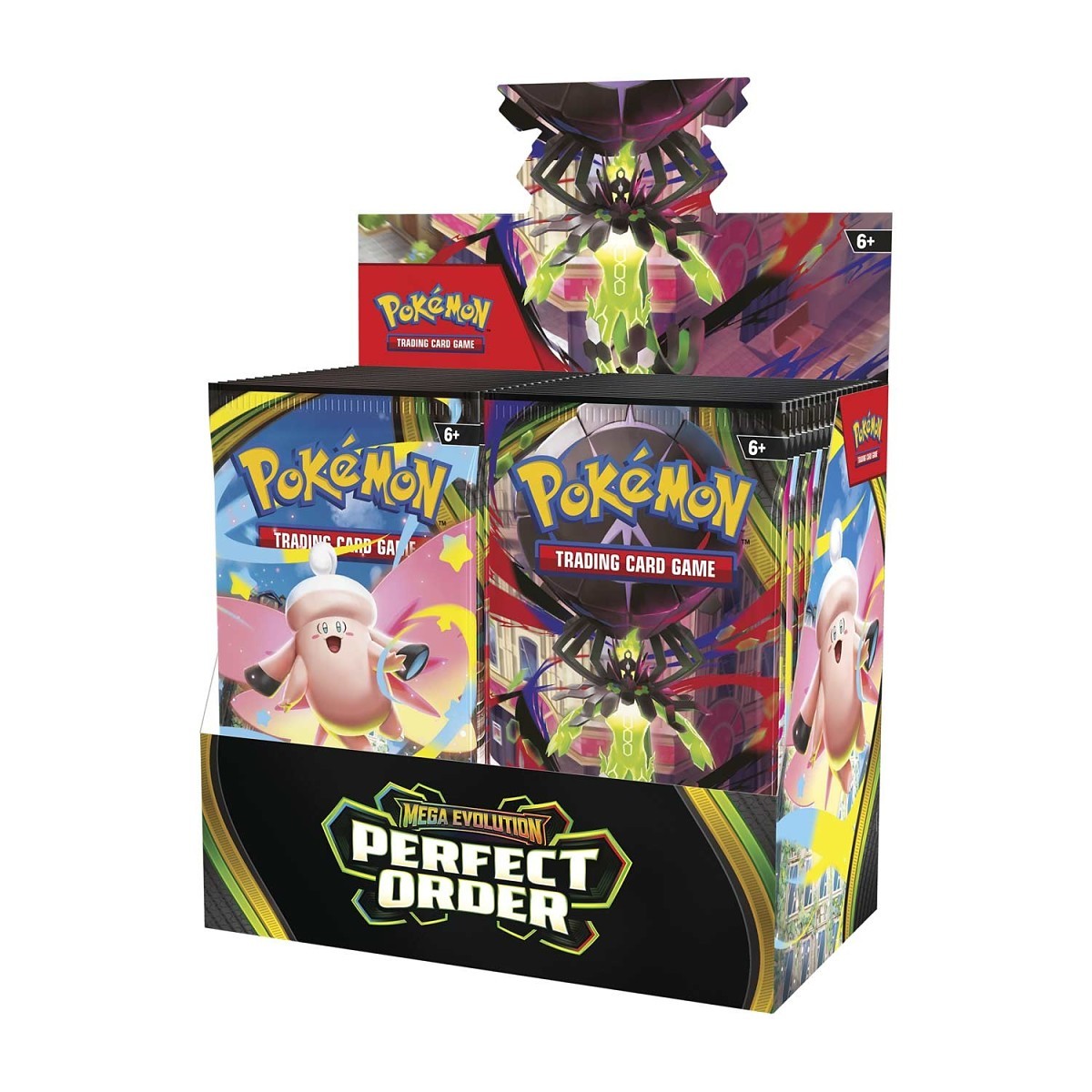 Pokemon Mega Evolution Perfect Order Booster Display