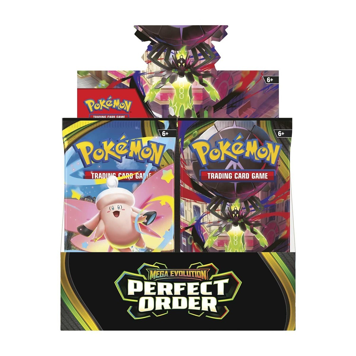 Pokemon Mega Evolution Perfect Order Booster Display