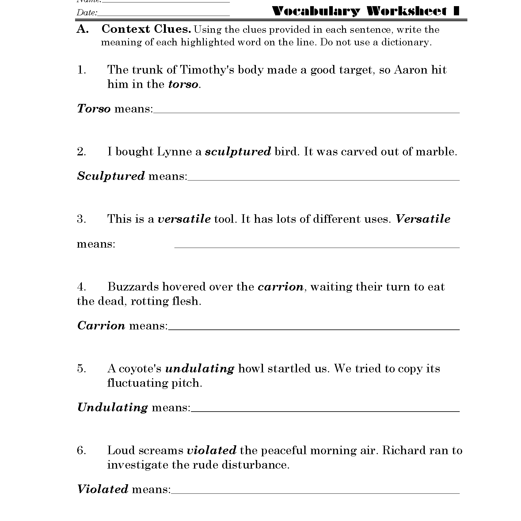 Julie of the Wolves Discovery Guide