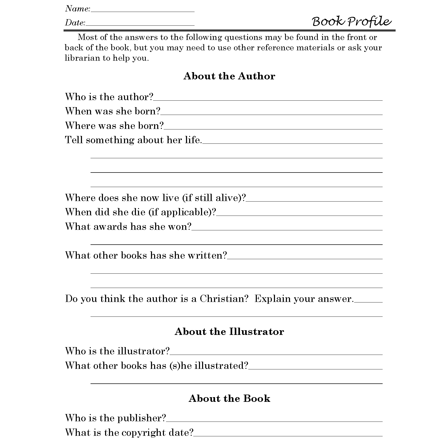 The Giver Discovery Guide