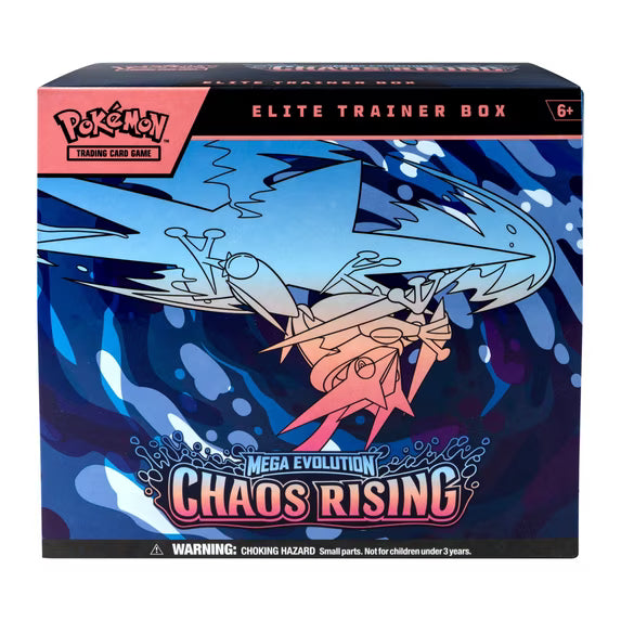 Pokemon Mega Evolution Chaos Rising Elite Trainer Box