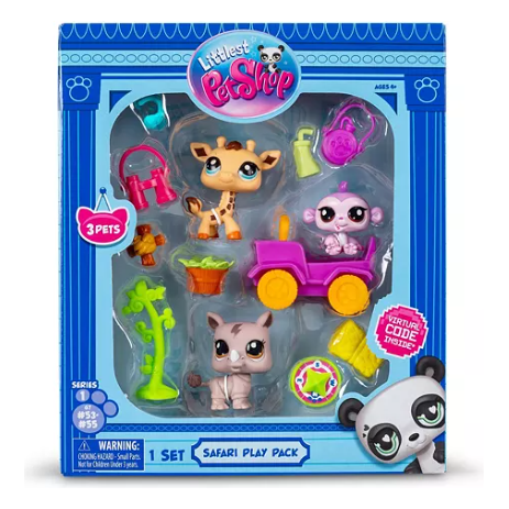 Littlest Pet Shop: Safari Play Pack
