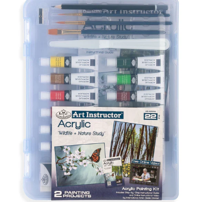 Acrylic Clearview Art Set - 22pc