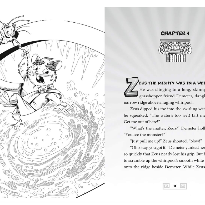 Zeus the Mighty: The Quest for the Golden Fleas #1