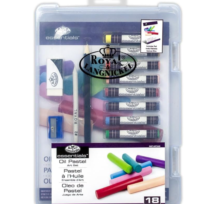 Oil Pastel Art Set - 18pc