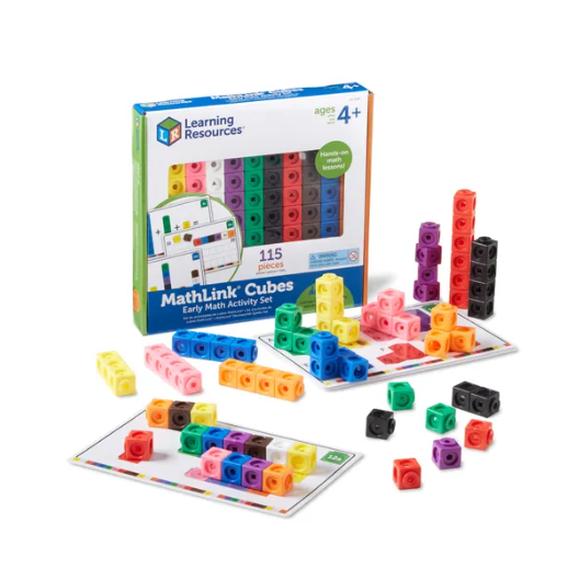 MathLink Cubes Early Math Activity Set