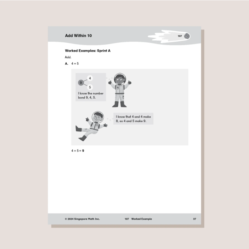Singapore Math Sprints 1