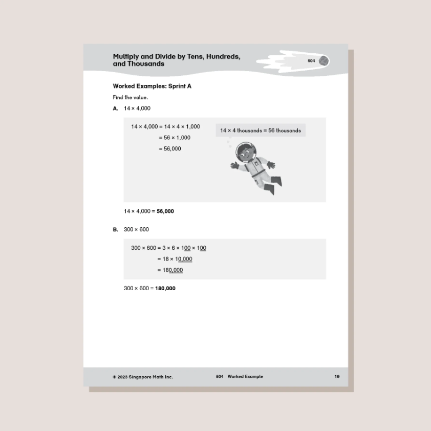 Singapore Math Sprints 5
