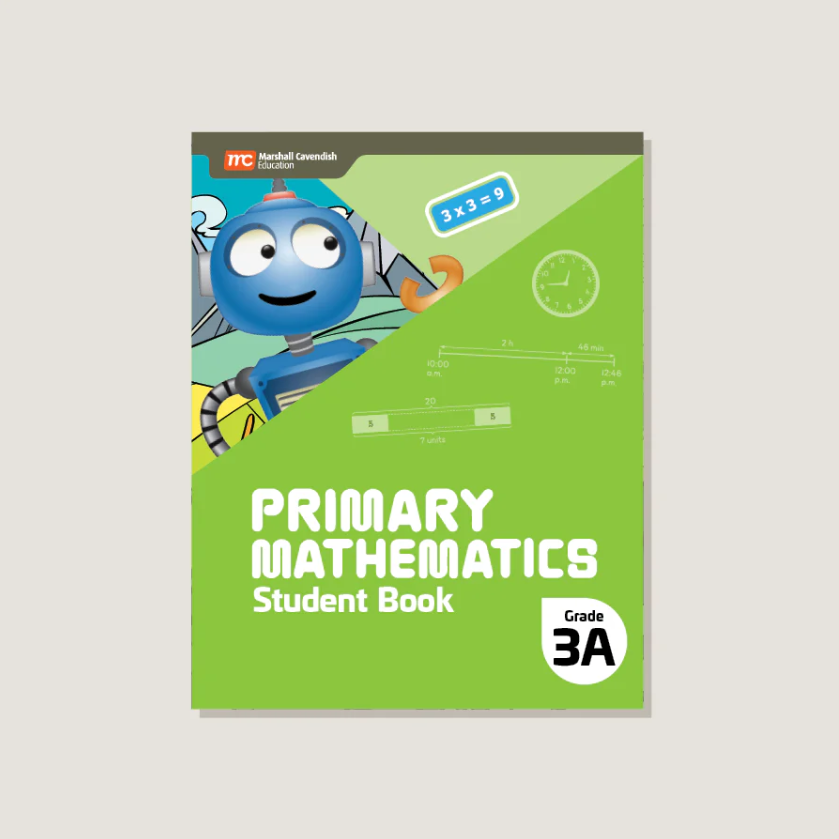 Primary Mathematics Student Book 3A (2022 Edition) Workbook