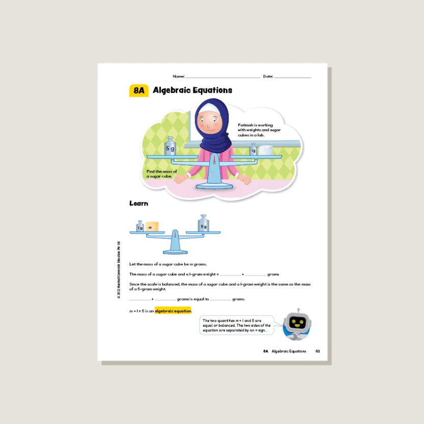 Primary Mathematics Student Book 6B (2022 Edition) Workbook