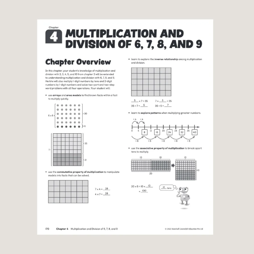 Primary Mathematics Home Instructor’s Guide 3A (2022 Edition)