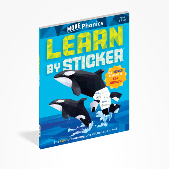 Learn by Sticker: More Phonics