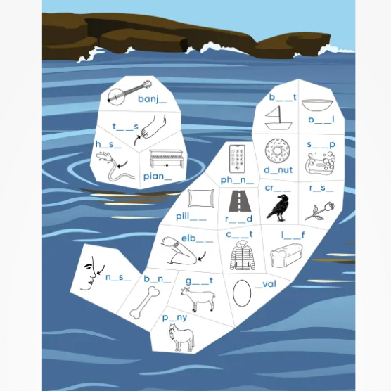 Learn by Sticker: More Phonics