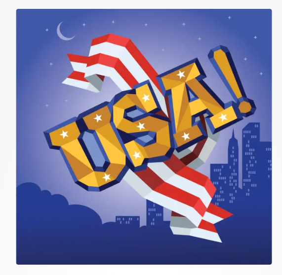 Paint by Sticker Kids: America