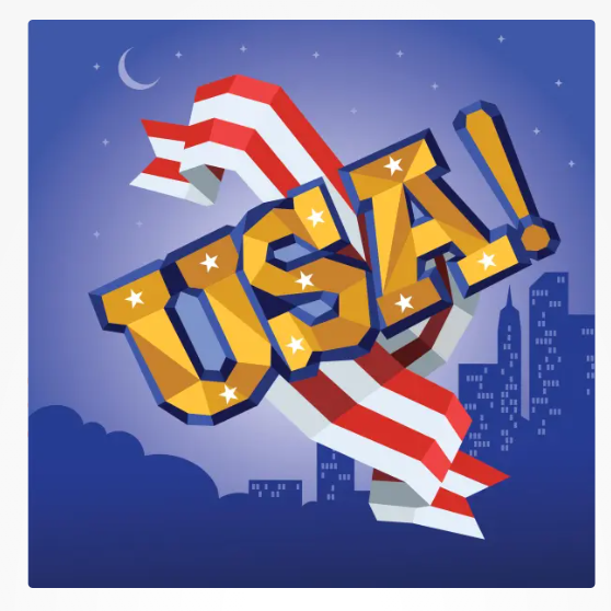 Paint by Sticker Kids: America