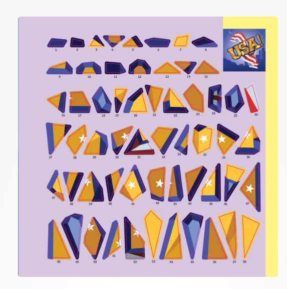 Paint by Sticker Kids: America