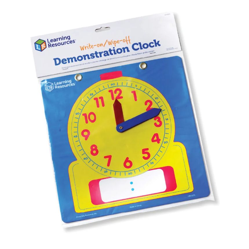 Write & Wipe Demonstration Clock