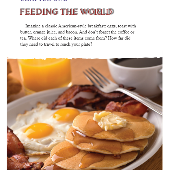 Climate Change and Food Production Reader Grade 4-8