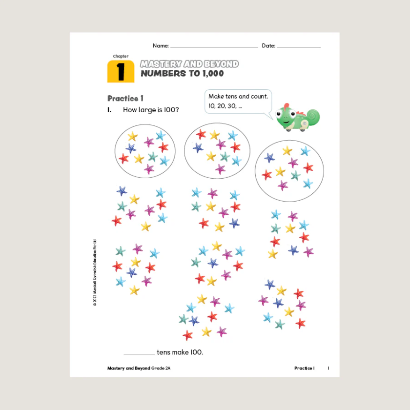 Primary Mathematics Mastery and Beyond 2A (2022 Edition) Workbook