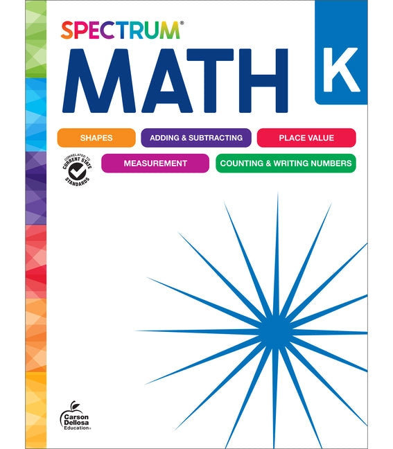 Spectrum: Math Workbook, Grade K