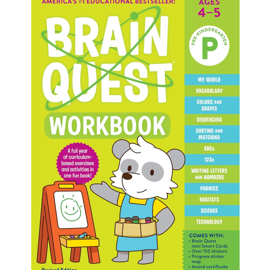 Brain Quest Workbook: Pre-K