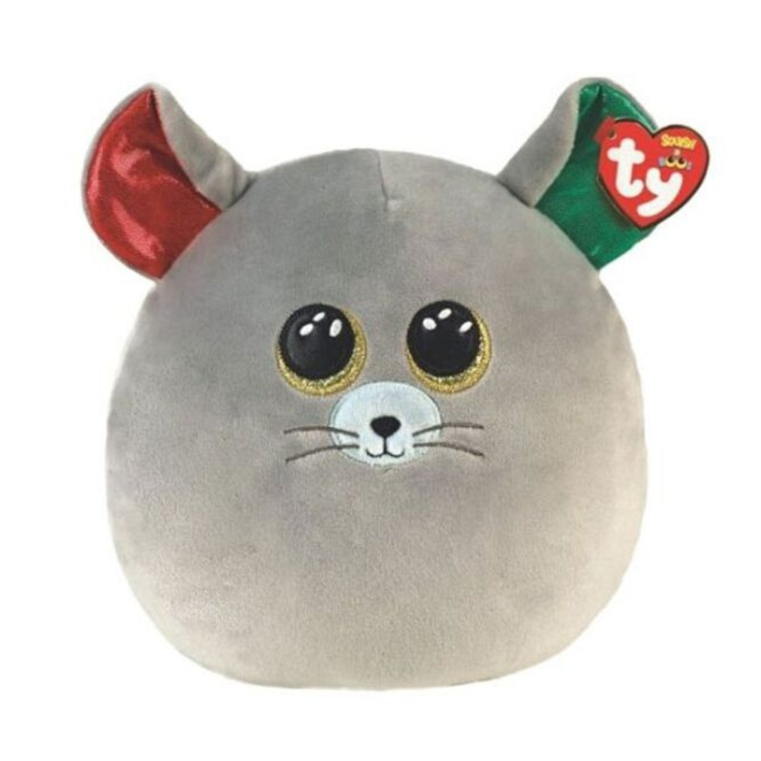 Ty Beanie Baby Chipper Mouse Holiday