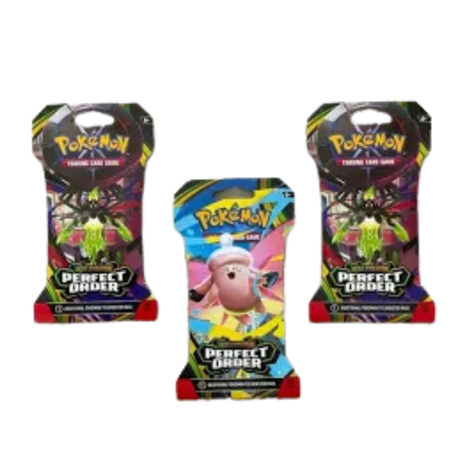 Pokemon Mega Evolution Perfect Order 3 Card Packs