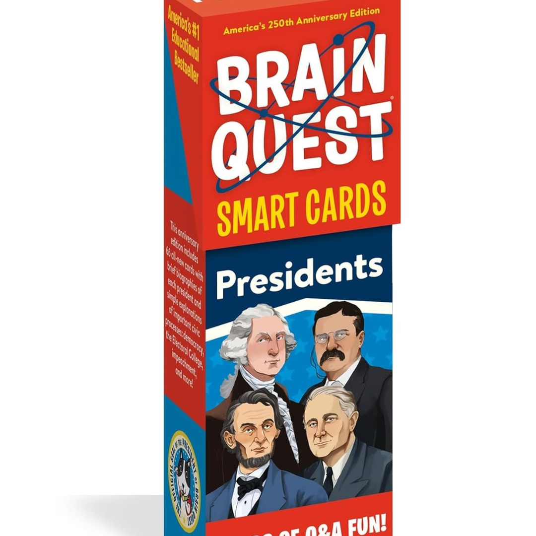 Brain Quest Presidents Smart Cards: America's 250th Anniversary Edition
