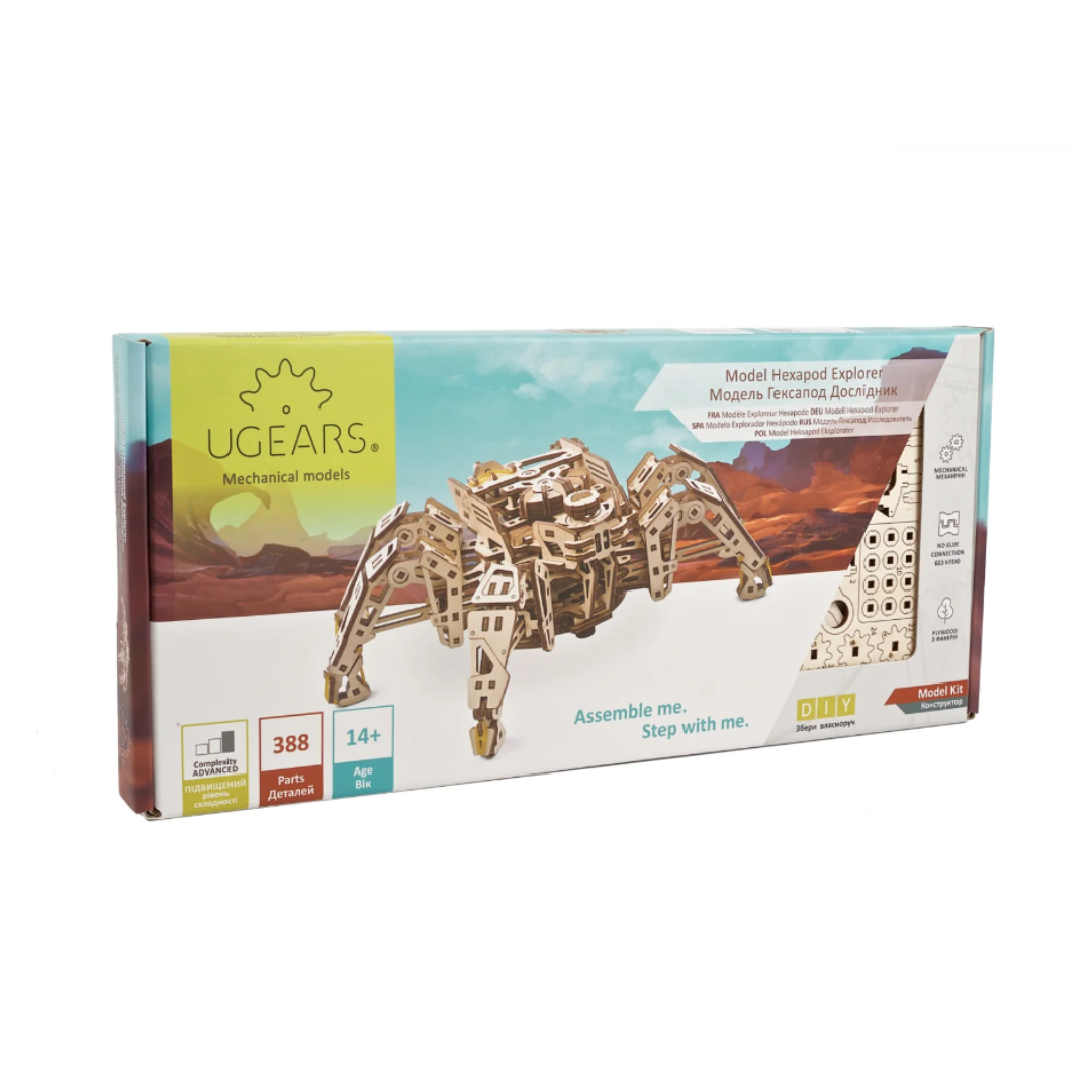 UGEARS Hexapod Explorer 3d Puzzle