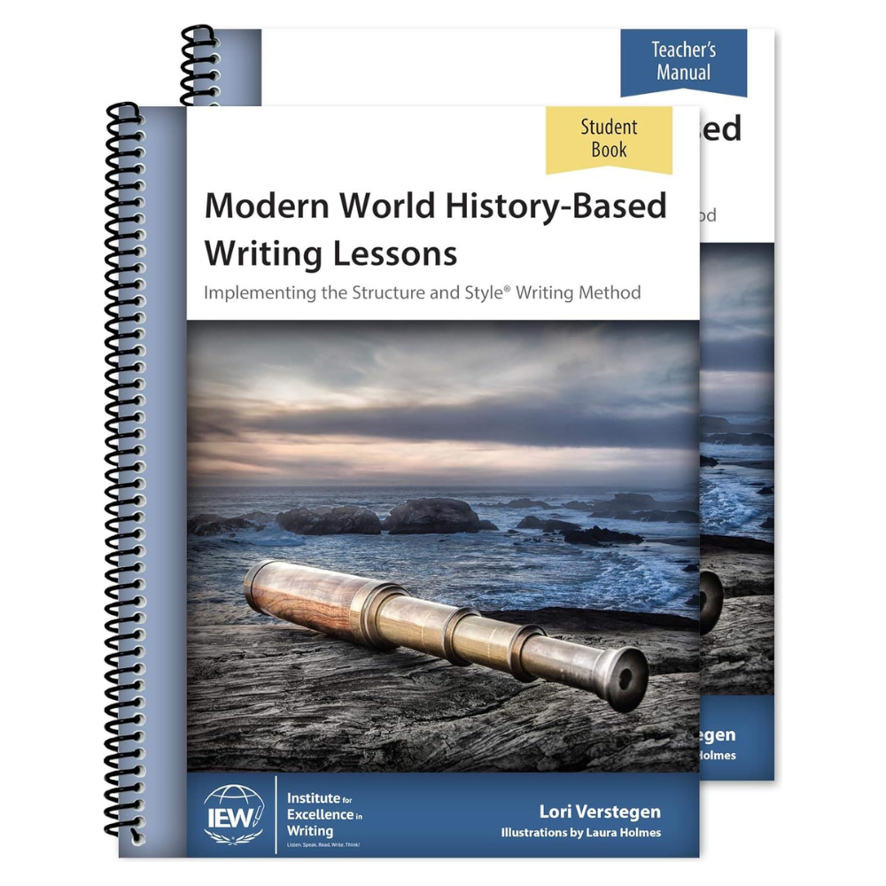 IEW: Modern World Histoy-based Writing Lessons (Student/Teacher Combo)