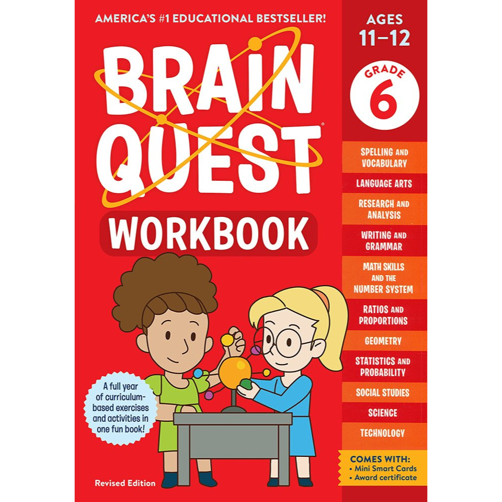 Brain Quest Workbook: 6th Grade
