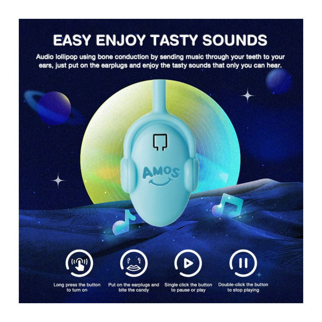 TastySounds Music Lollipop - Blueberry