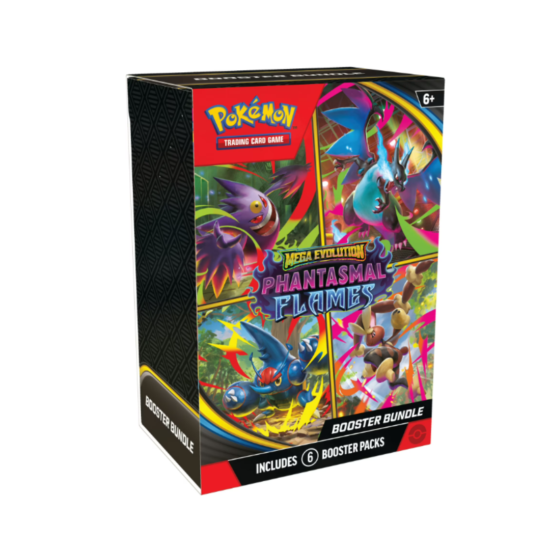 Pokemon Mega Evolution Phantasmal Flames Booster Bundle