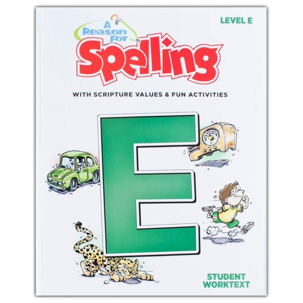 A Reason for Spelling Worktext: Level E (2nd Ed.)