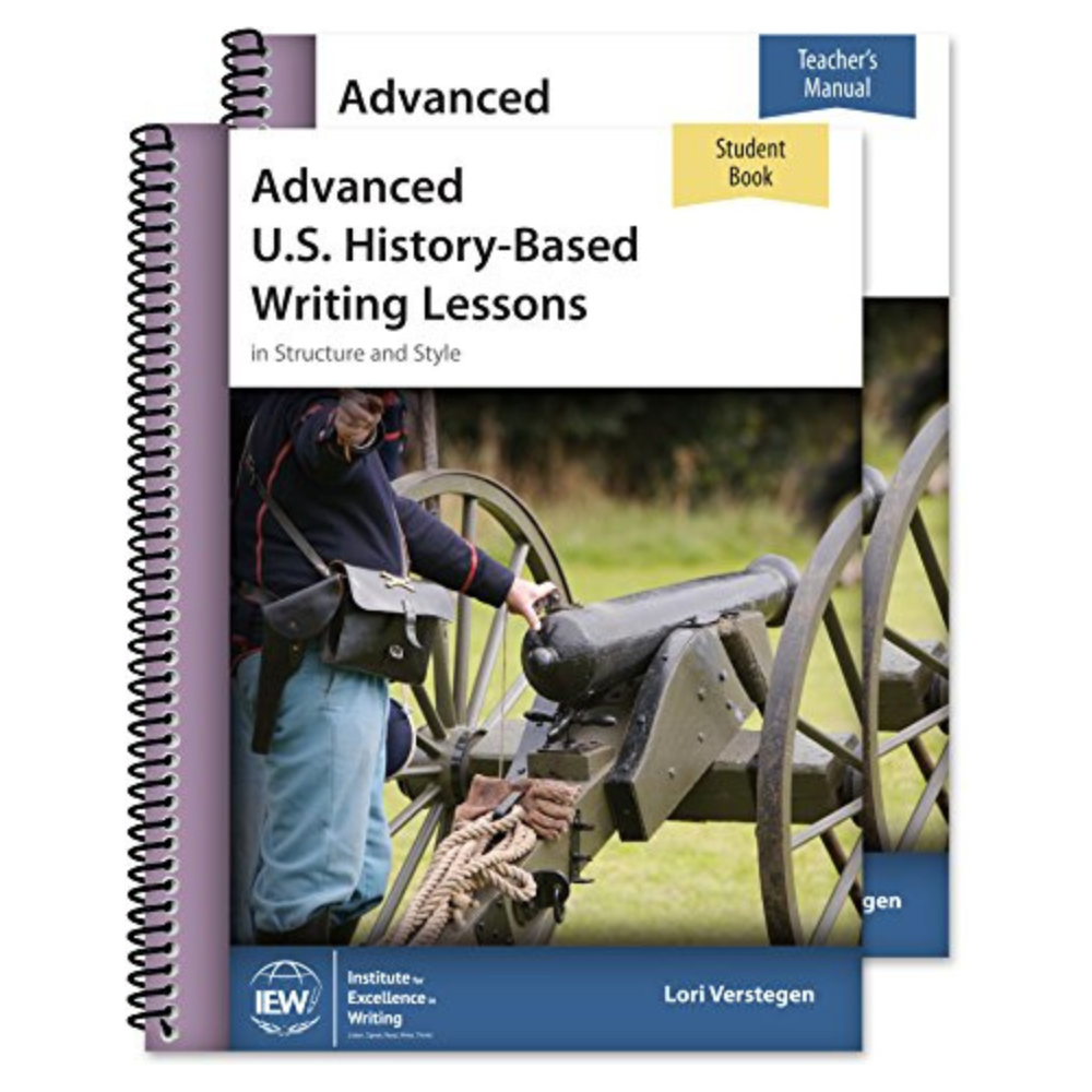 IEW: Advanced U.S. History-Based Writing Lessons (Student/Teacher Combo)