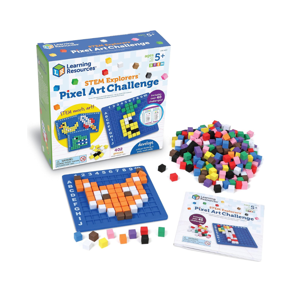 Learning Resources: STEM Explorers Pixel Art Challenge
