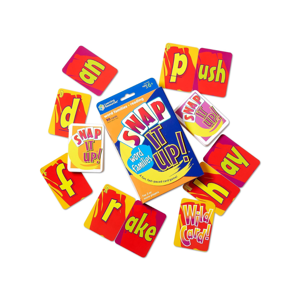 Learning Resources: Snap it Up! Phonics: Word Families