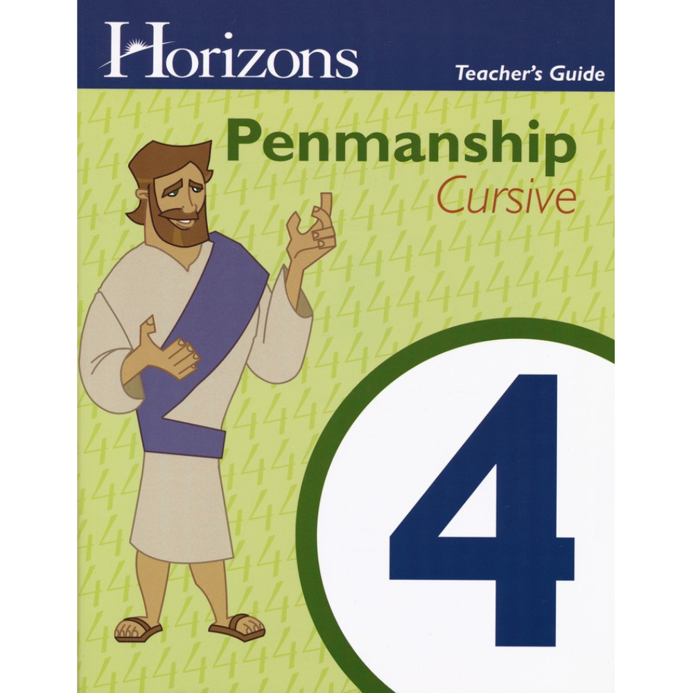 Horizons Penmanship: 4th Grade Workbook