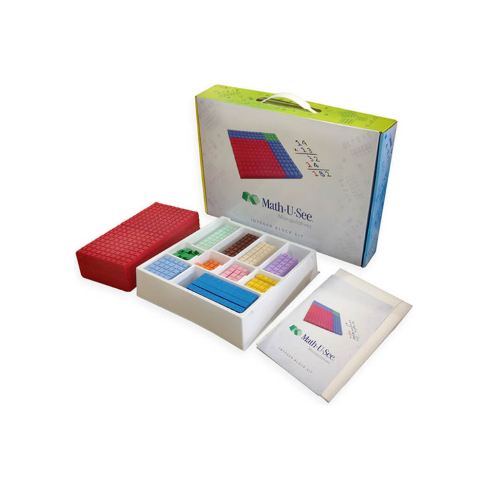 Math-U-See: Integer Block Kit used in Primer-Zeta