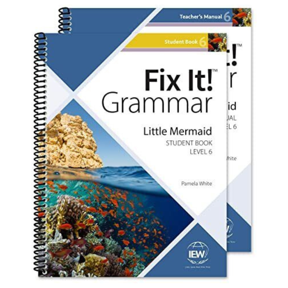 Fix It! Grammar: Little Mermaid (Teacher/Student Combo Level 6)