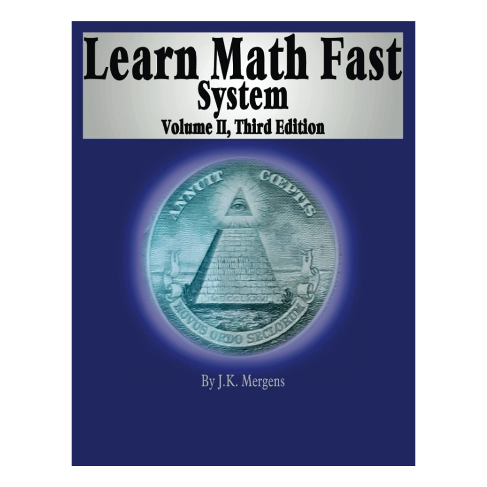 Learn Math Fast: Vol 2 Fractions, Decimals and Percentages