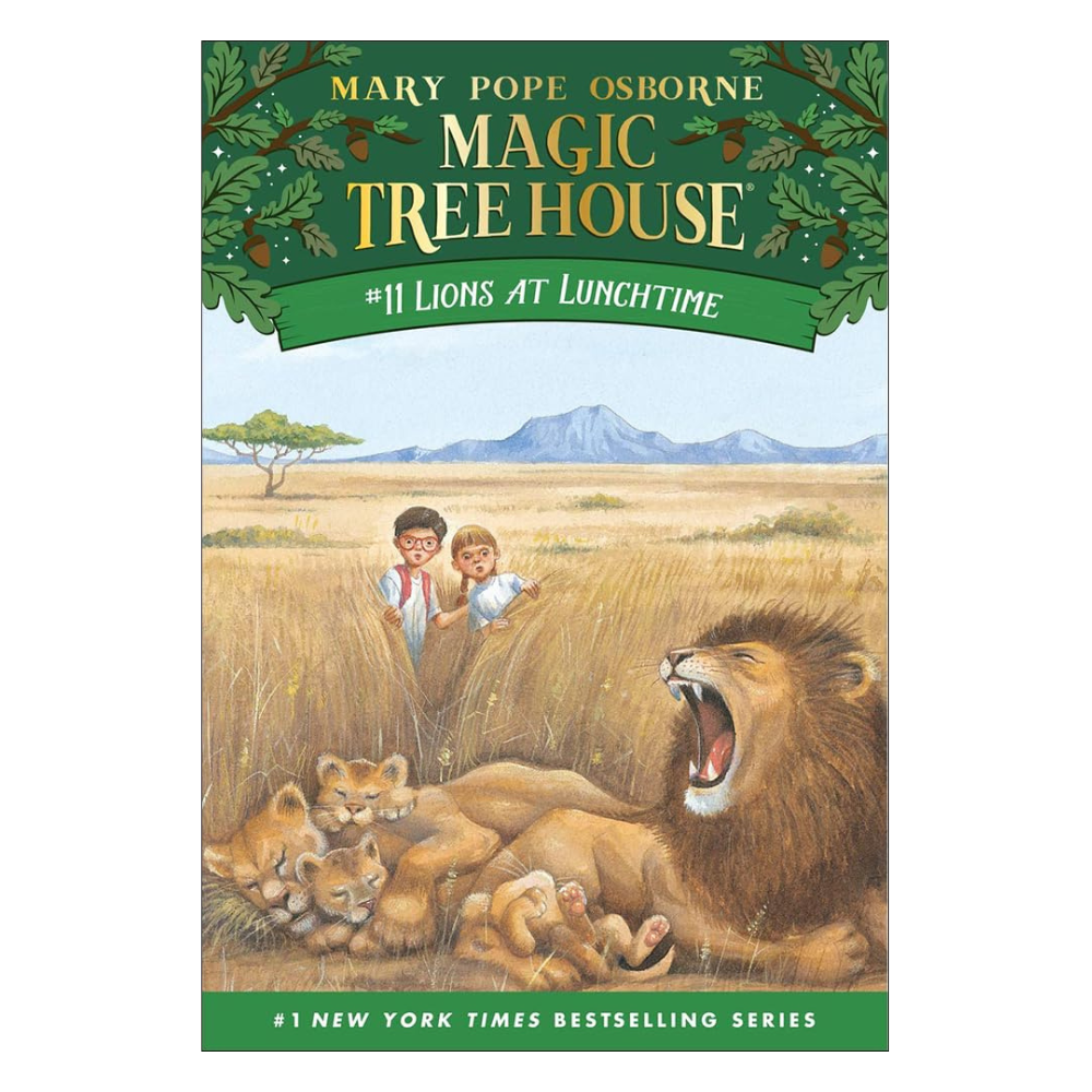 Magic Tree House Novel: Lions at Lunch Time