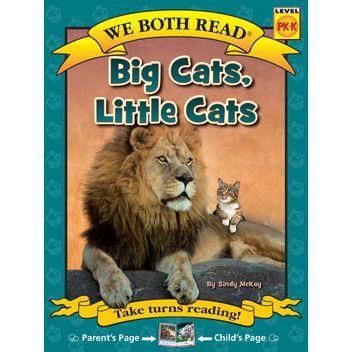 We Both Read: Big Cats, Little Cats