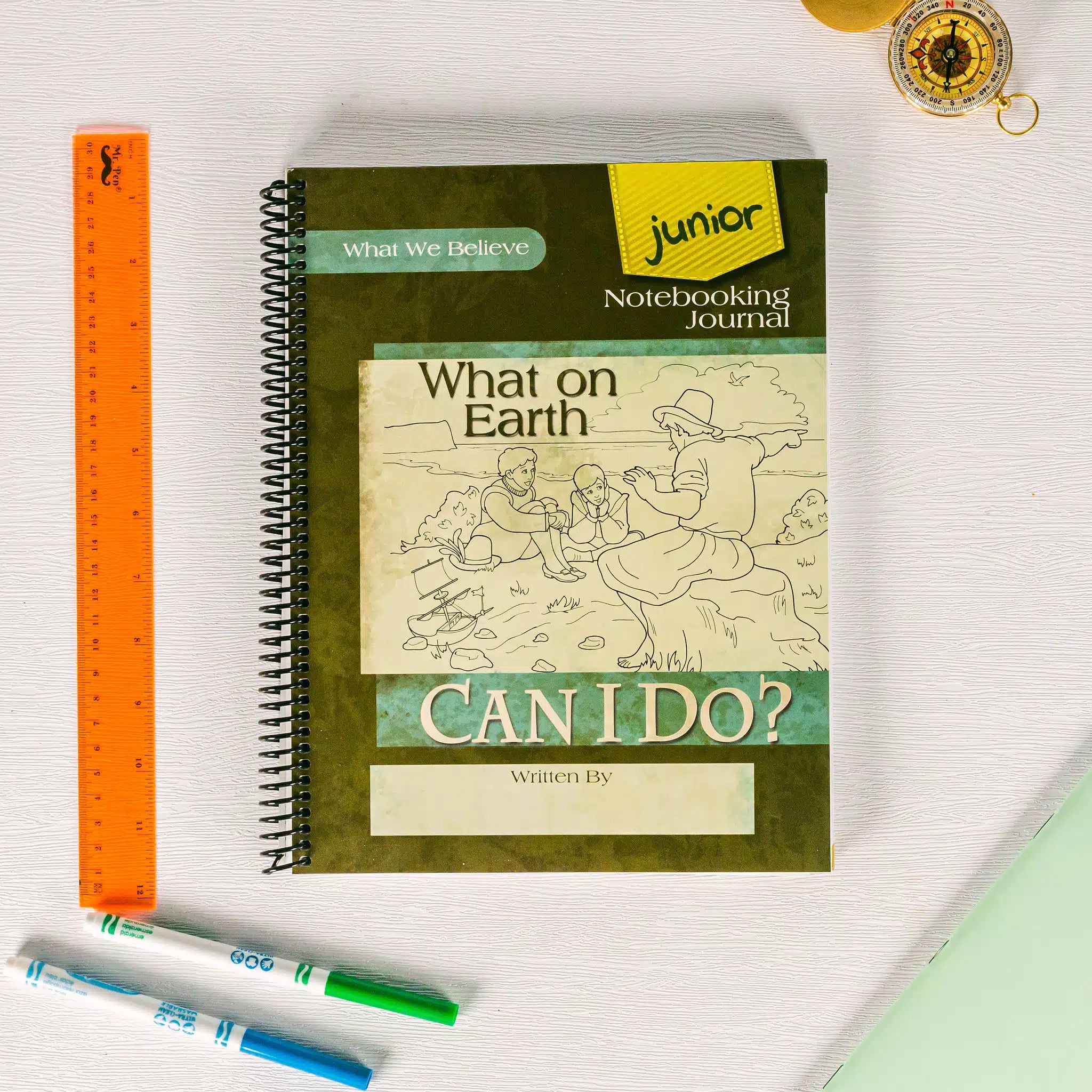 Apologia: What on Earth Can I Do? Journal Notebooking Journal