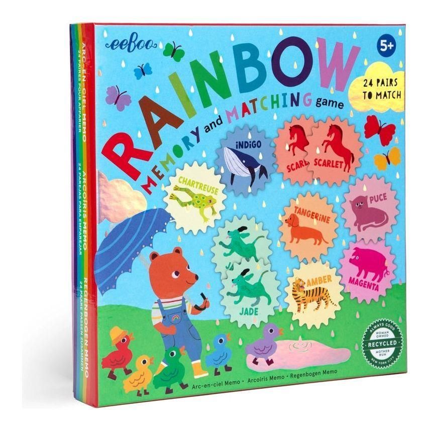 Rainbow Memory & Matching Game