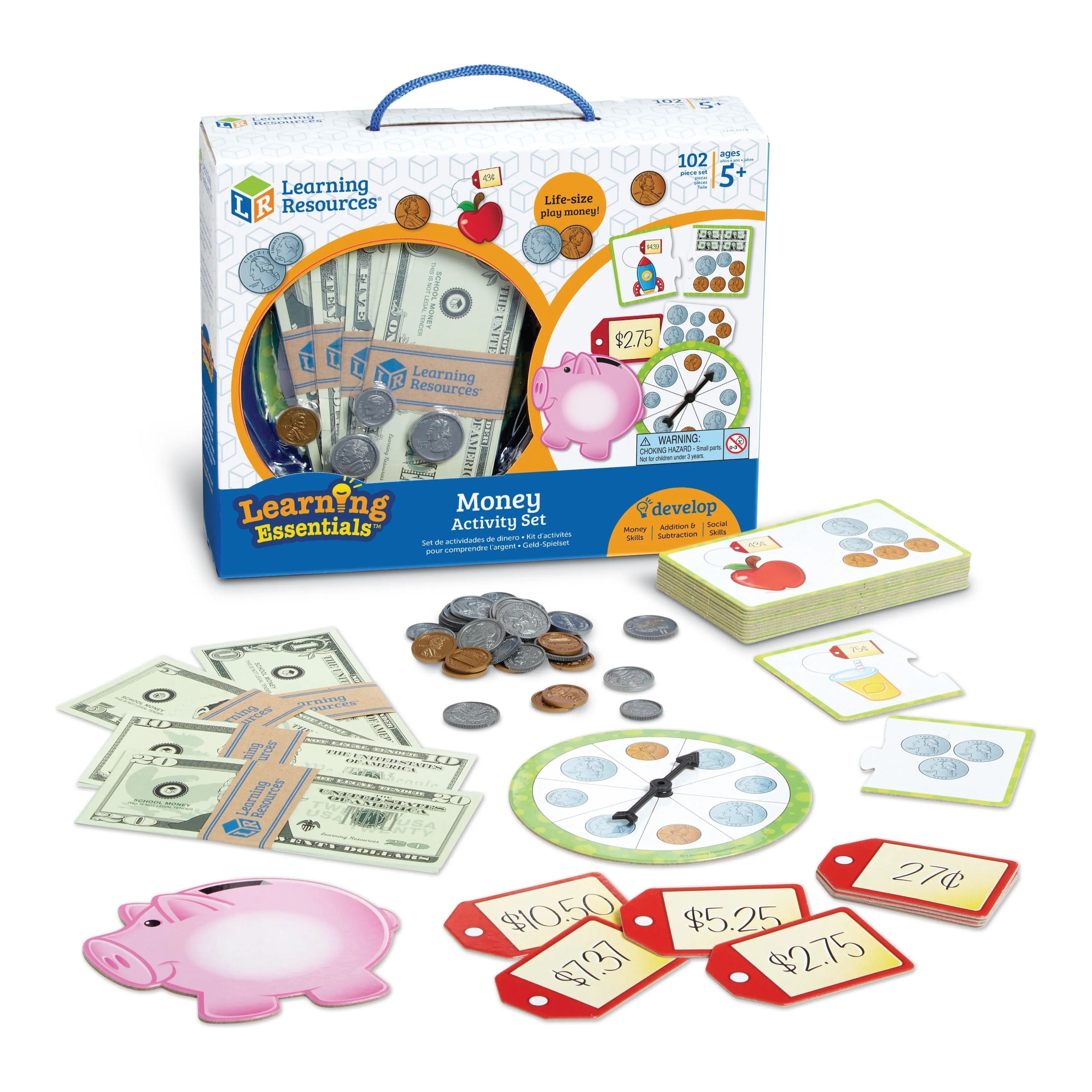 Money Activity Set Game Puzzle