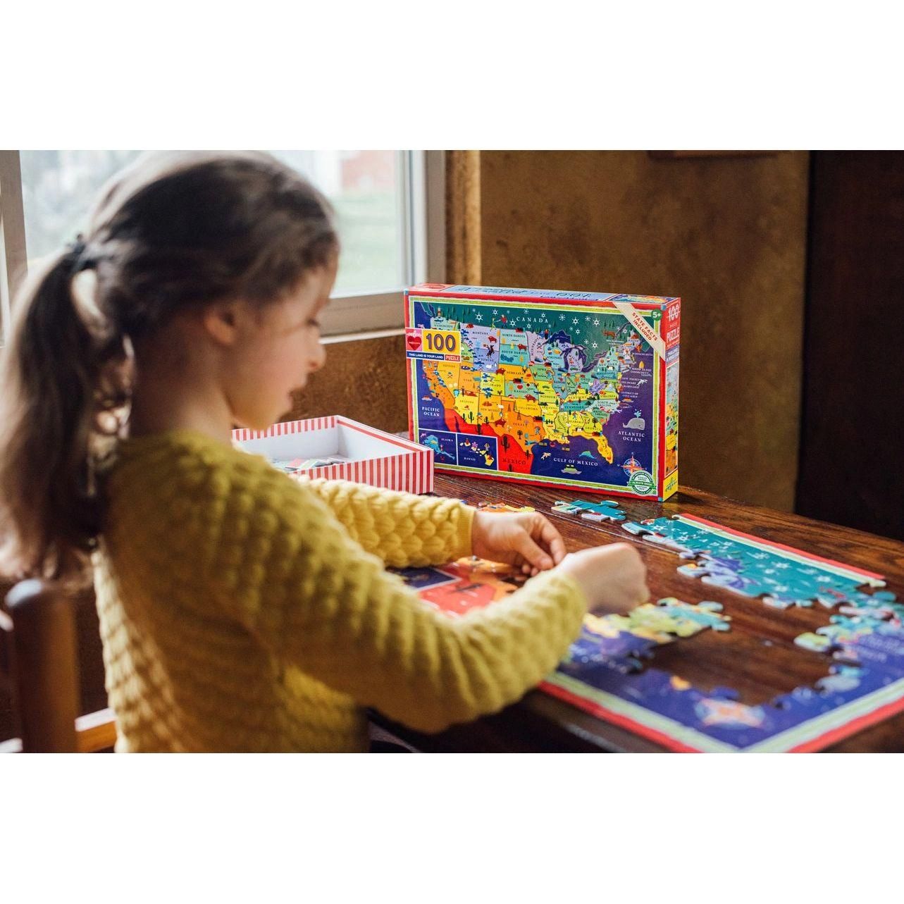 This Land Is Your Land 100 Piece Puzzle