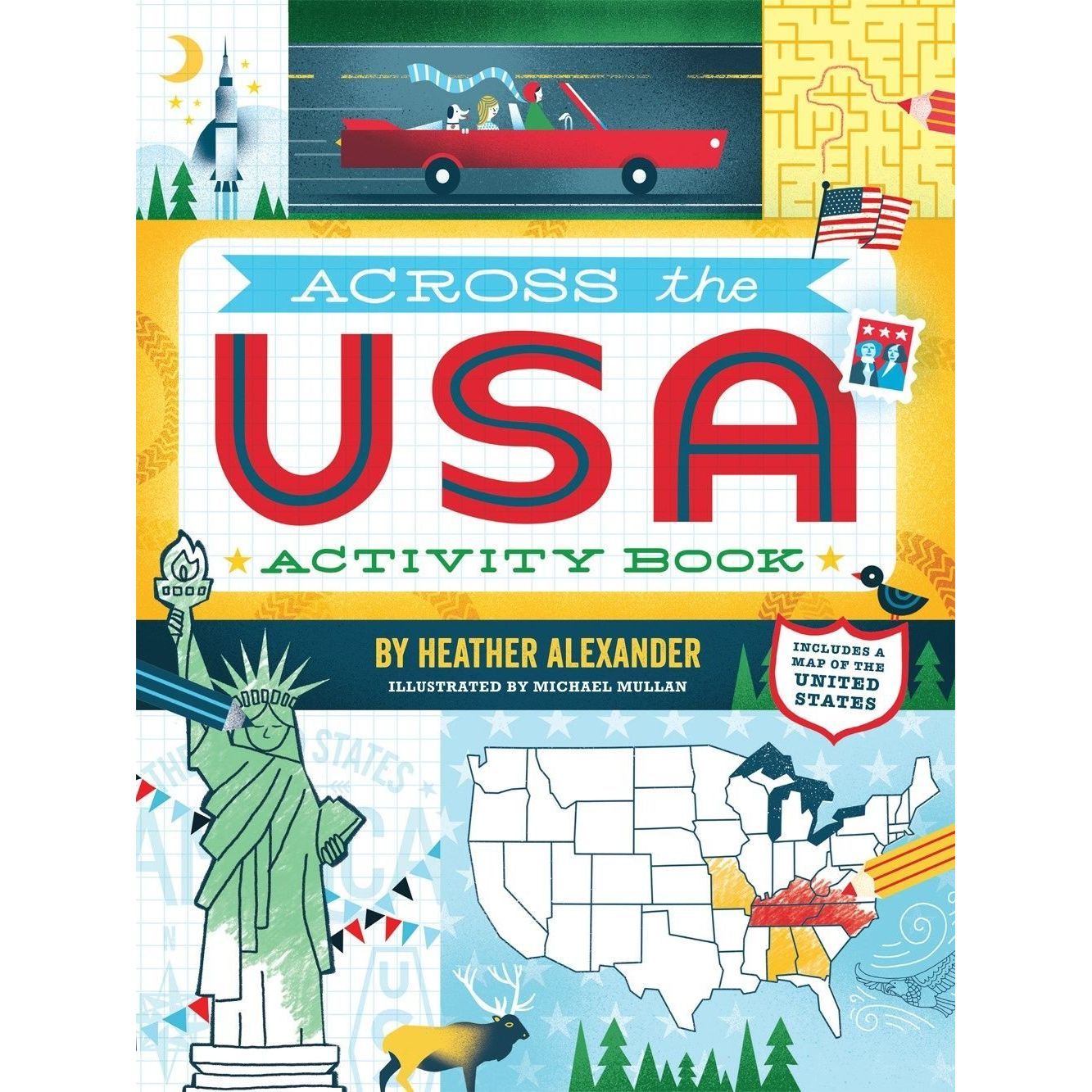 Across the USA Activity Book