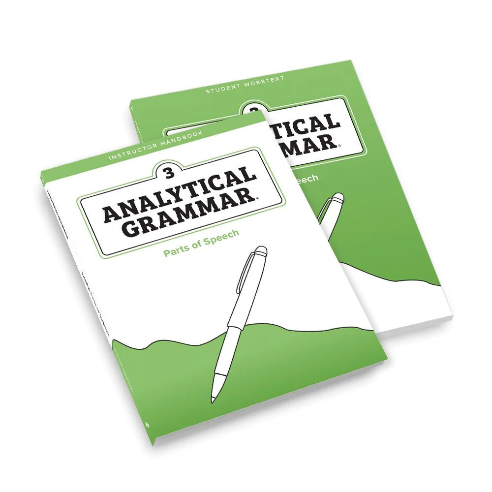 Analytical Grammar: Level 3: Parts of Speech Set