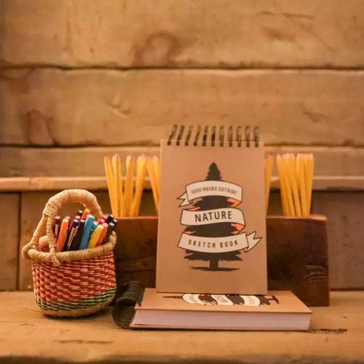 1000 Hours Outside Nature Sketch Book